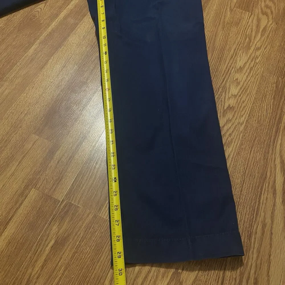 Tommy Hilfiger Mens Chino Pants Trousers 34x30 Navy Cotton Missing Back Buttons
